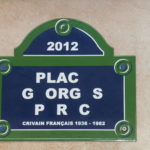 Plaque Perec GameLab Lausanne
